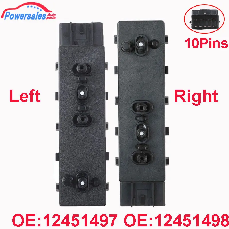 New Left And Right Driver Seat 8 Way Power Adjuster Switch For