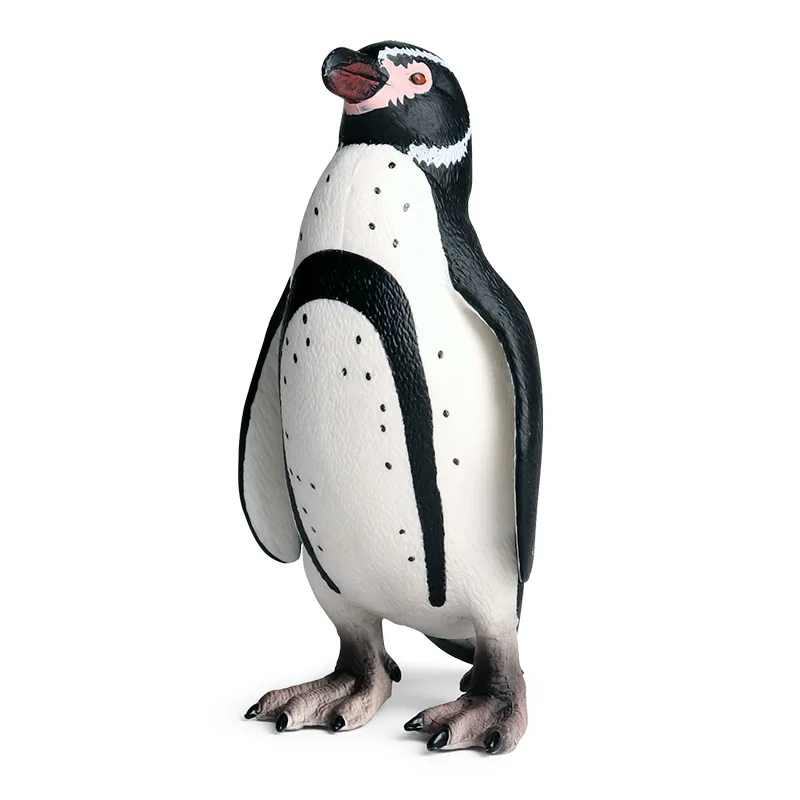 

Toy Simulation Marine Animal Model Ornaments Large African Penguin South Africa Spotted Ring Penguin