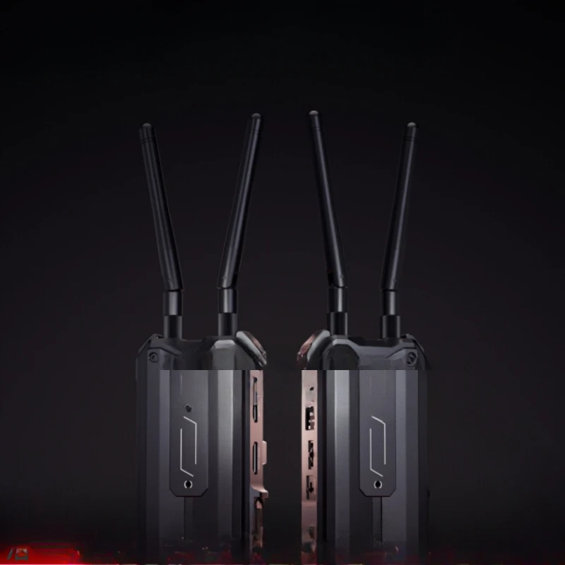 

Wireless image transmission 4K dual-frequency one-tow four-mammoth real-time monitoring remote transmission equipment