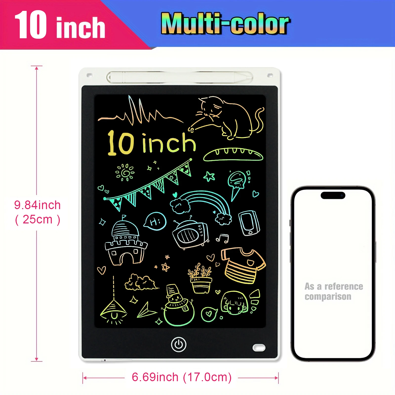 Interactive LCD Writing Tablet for Kids - Educational Montessori Toy and Creative Gift