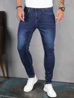 2025 Mens Slim Fit Classic Skinny Jeans Casual Street Style Comfortable Casual Mens Skinny Jeans Male Slim Fit Pencil Denim