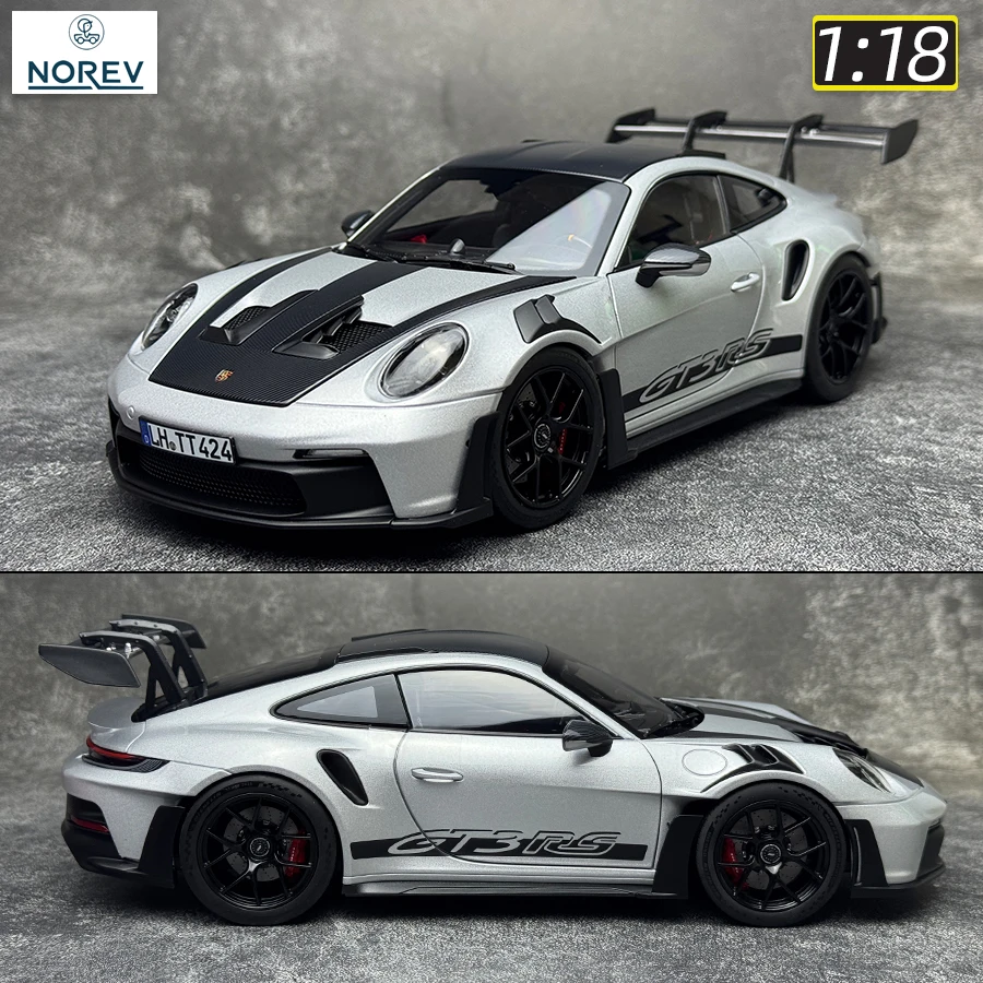 NOREV Porsche 911 GT3 1/18 スケールミニカー 1/18 Norev 2022 Porsche 911 GT3 RS with Weissach Package