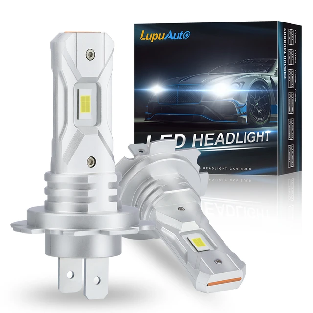 Brightest H7 LED Bulb, 16000LM 6500K Xenon White