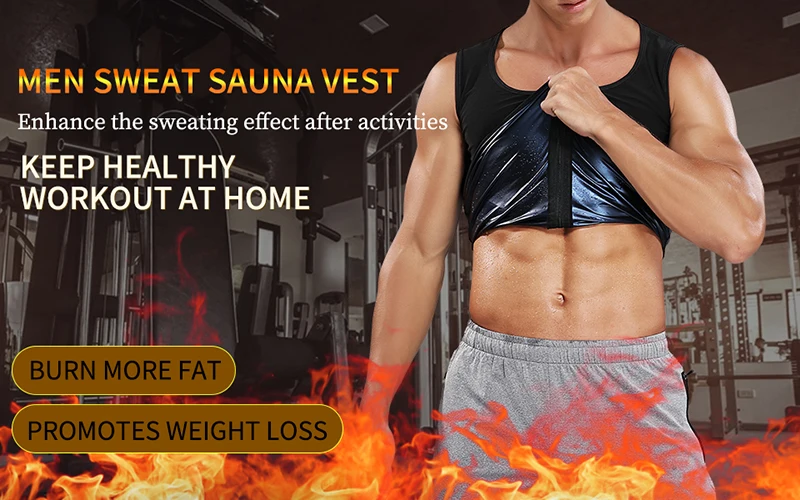 Kewlioo Men's Sweat Vest Kewlioo Sweat Suit Kewlioo Mens Sauna