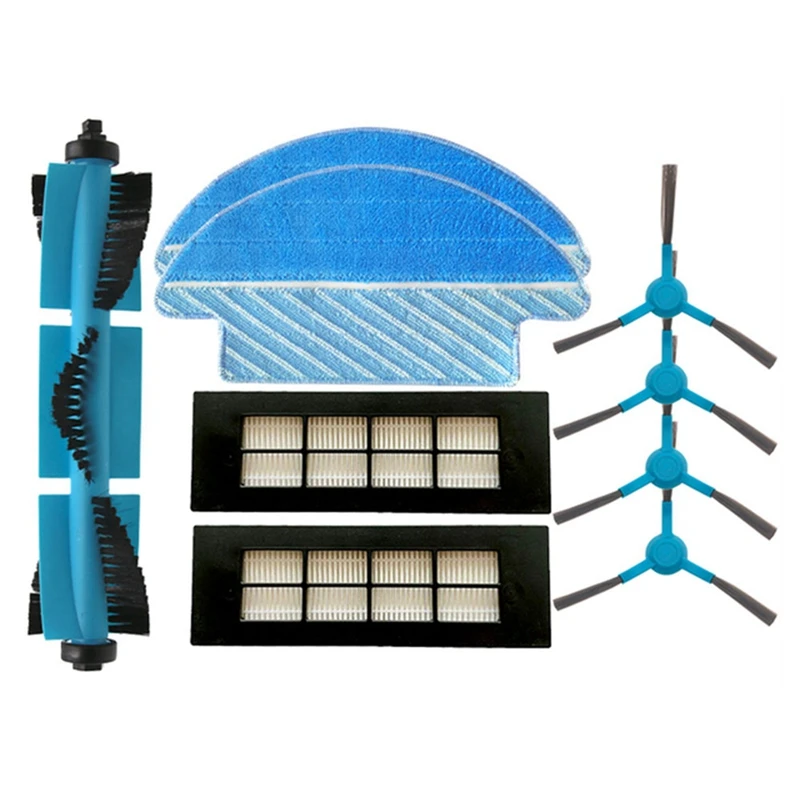 Roller Main Side Brush Hepa Filter Mop Cloth For Cecotec Conga 3090 Robot Vacuum Cleaner Replacement