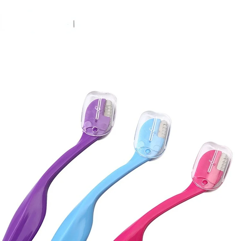 3 Pcs Women Facial Razor Eyebrow Trimmer Mini Eye Brow Shaping Blades