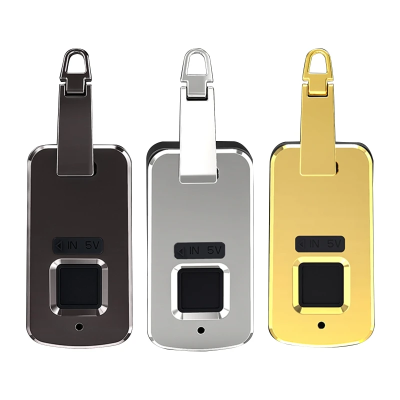 Sécurité Numérique Portable Lot De 2 Cadenas à Empreinte Digitale