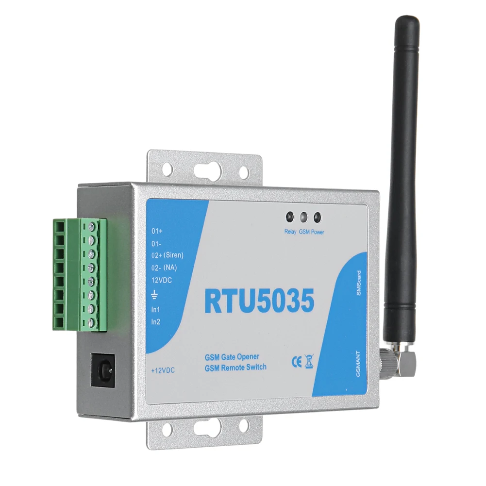 RTU5035 GSM 게이트 오프너 릴레이 스위치 무료 통화 차고 게이트 오프너 앱 제어 무선 원격 제어 도어 액세스 롱 안테나
