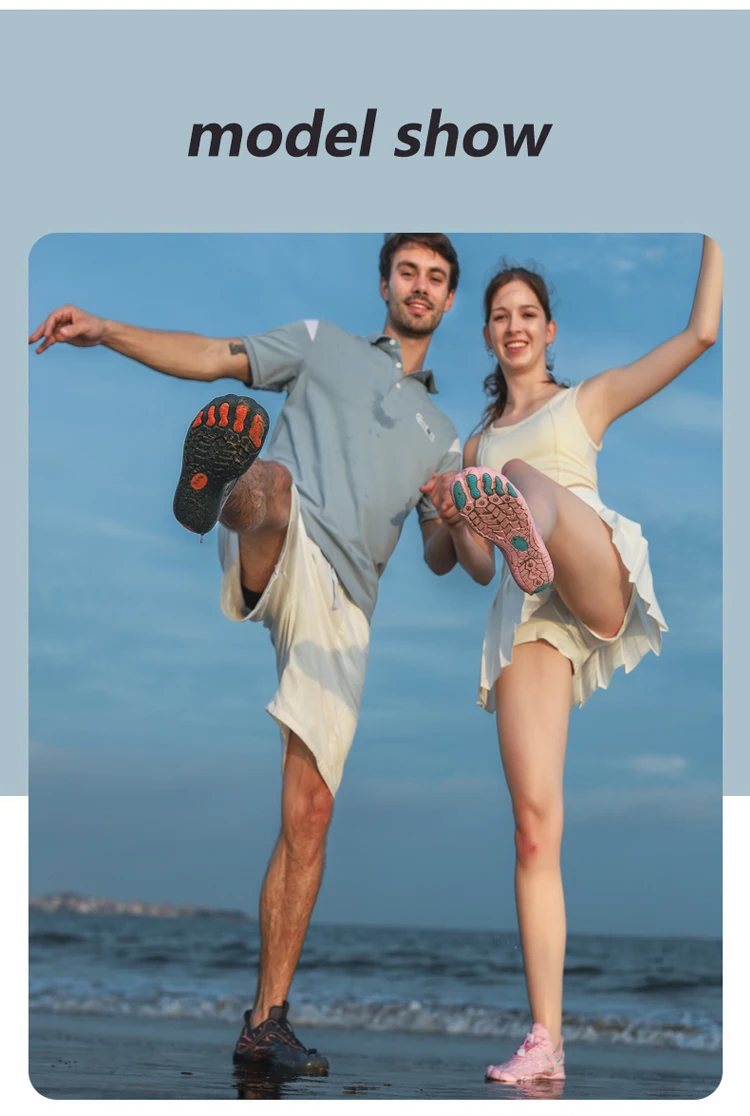 Aqua Shoes For Men Women Barefoot Water Shoes Anti-Slip Quick-Drying Outdoor Beach Upstream Wading Swimming Shoe Sneakers Unisex