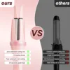 Electric Professional Negative Ion Hair Brush Fully Automatic Curling Comb with Lcd Temperature Display Hair Curling Tool Brush 6