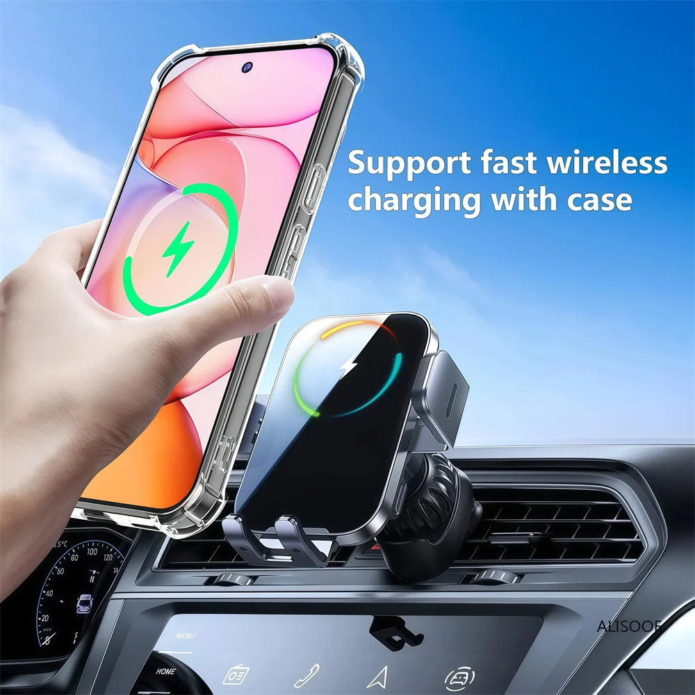 Clear Silicone Shockproof Protective Phone Case - Transparent Cover Shell