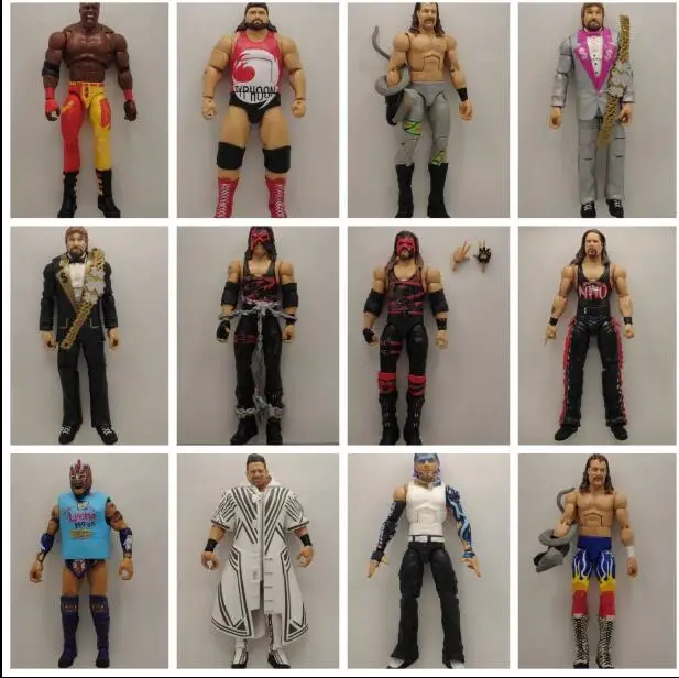 6-7" WWE Wrestlers dolls figures Slash TRX4M TRX-4/TRX-6 SCX10 RBX10 RYFT TF2 LWB MAJOVE D90 D110 Gelande II FJ40 fms mashigan