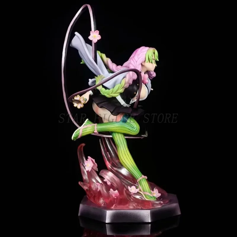 Zhongkaihua Kanroji Mitsuri Anime, statuette di action figure da scrivania, da collectible ornaments desktop fan Gifts misura 16 cm
