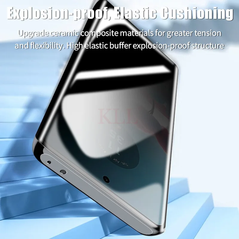 Curvo Anti-spy Privacidade Filme Cerâmico Protetor de Tela para Motorola Edge 30 Ultra 40 Neo Edge Plus Moto X40 X30 S30 Pro 3d - Image 5