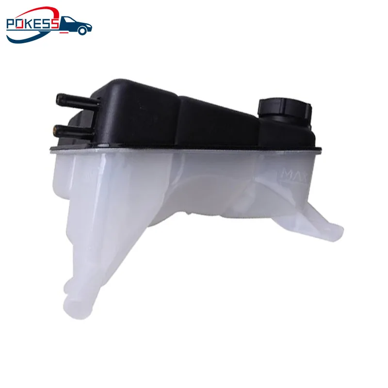 POKESS Car Accessories Coolant Overflow Recovery Expansion Tank Reservoir Bottle With Cap FOR FORD MONDEO MK3  1S718K218AB