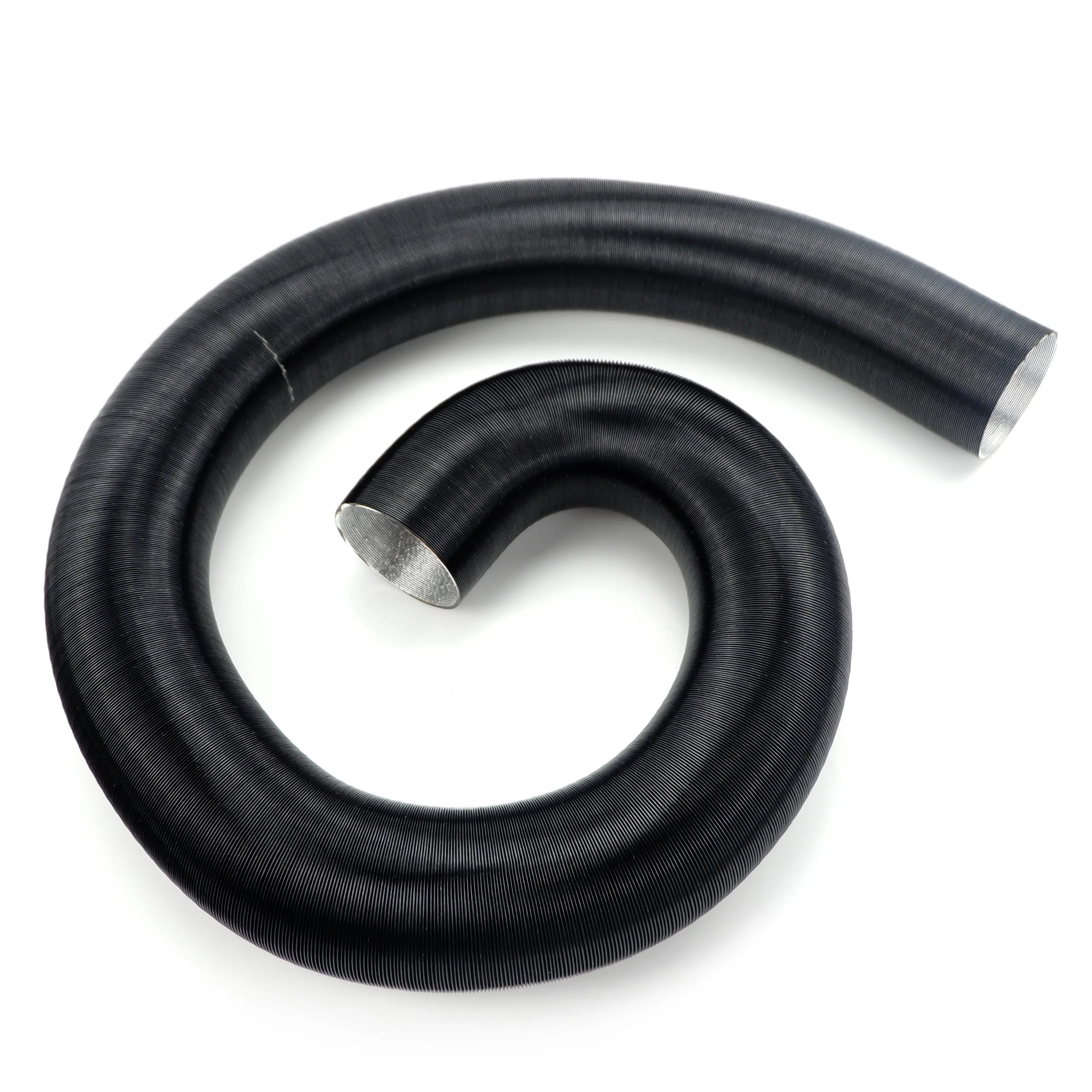 Air Heater Duct Pipe 300cm Stretched Length Air Diesel Parking Heater Duct Ducting Pipe Hose Black For Car Camper Caravan Truck air heater exhaust pipe air heater duct pipe air heater air heater duct connector diesel heater parts
