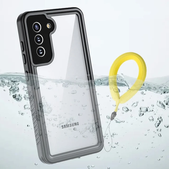 Waterproof Case For Samsung Galaxy S21 FE 5G Full Coverage Case+