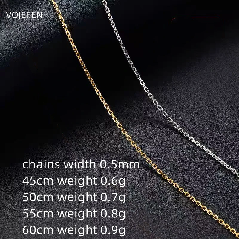 Kette aus reinem 18 Karat Gold