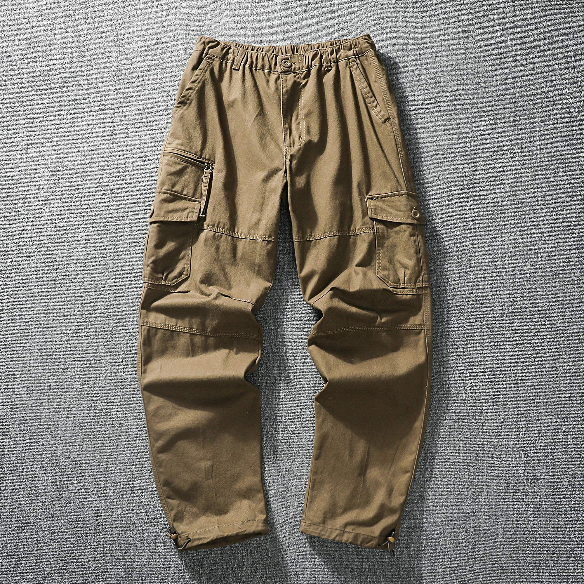 Pantaloni Tuta Uomo In Cotone Puro - Comodi, Con Tasche Zip, Ideali Per Fitness E Trekking - Foto 12