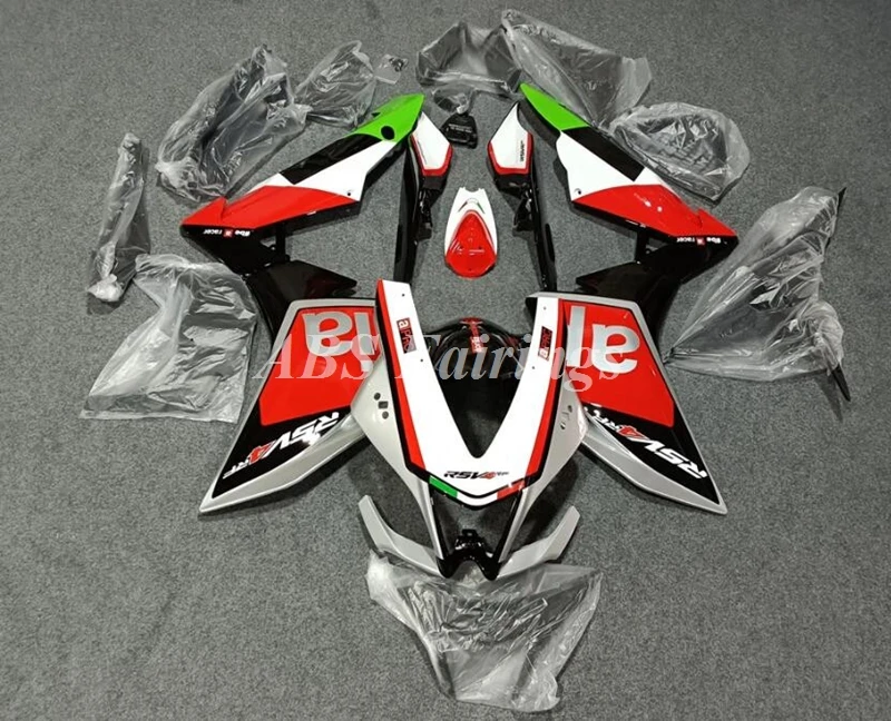 

Комплект обтекателей из АБС-пластика, 4 подарка, подходит для Aprilia RSV4 1000 2009 2010 2011 2012 2013 2014 09 10 11 12 13 14, кузов, зеленый, красный