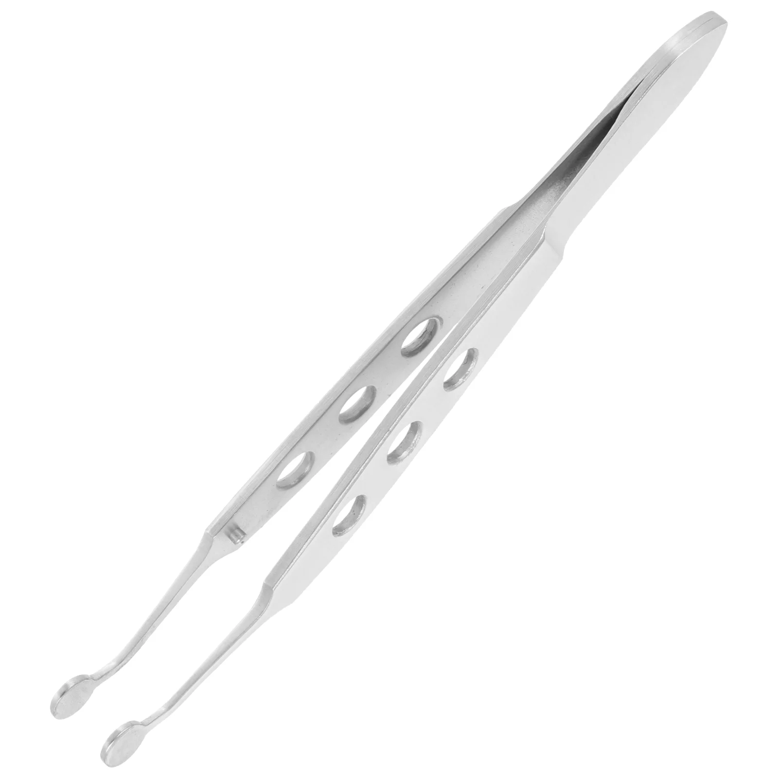 Meibomian Gland Massage Forceps Tweezer Tool Eyelid Stainless Steel Tweezers Short MGD 3