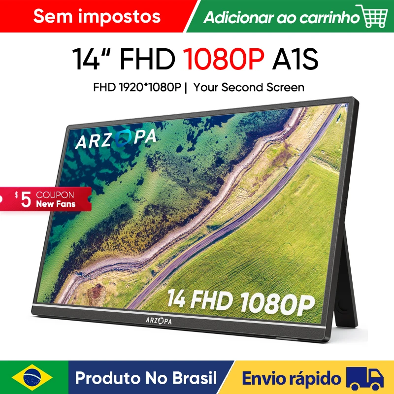 Monitor Portátil Arzopa A1S