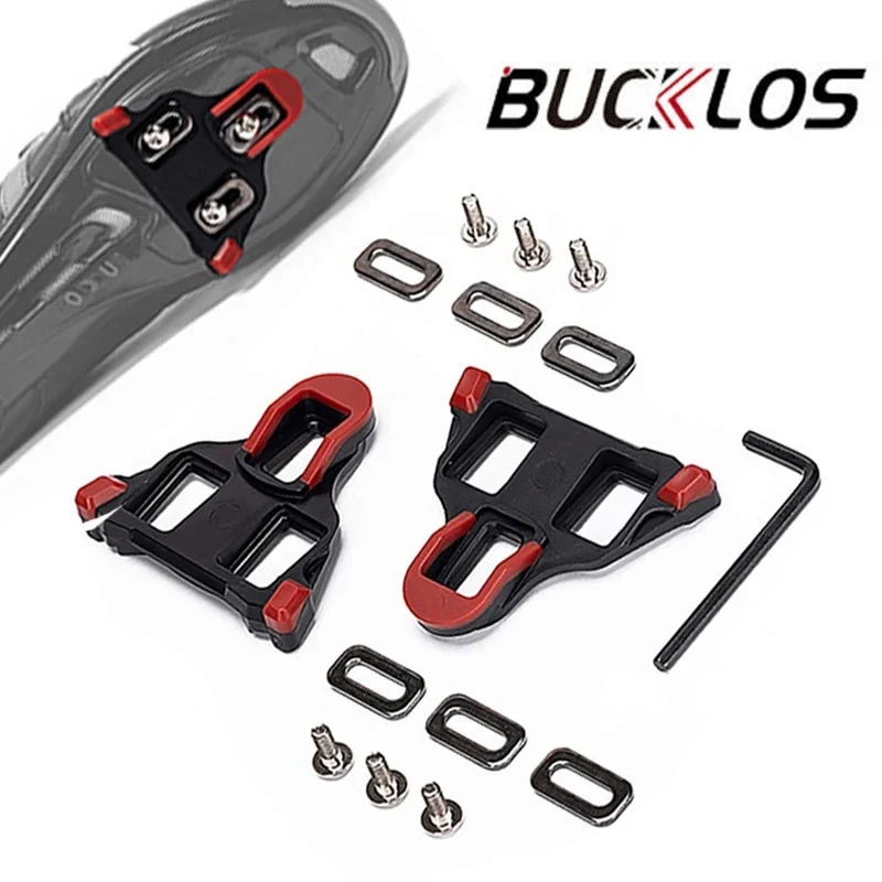 산악 자전거 클릿 LOOK DELTA 로드 바이크 페달 클릿 SPD-SL 잠금 플레이트 사이클링 신발, 클릿 페달 부목 자전거 부품 1 쌍 