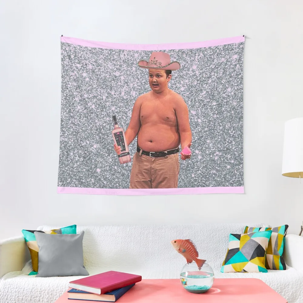 

gibby pink whitney Tapestry aesthetic room decoration tapestries wall art