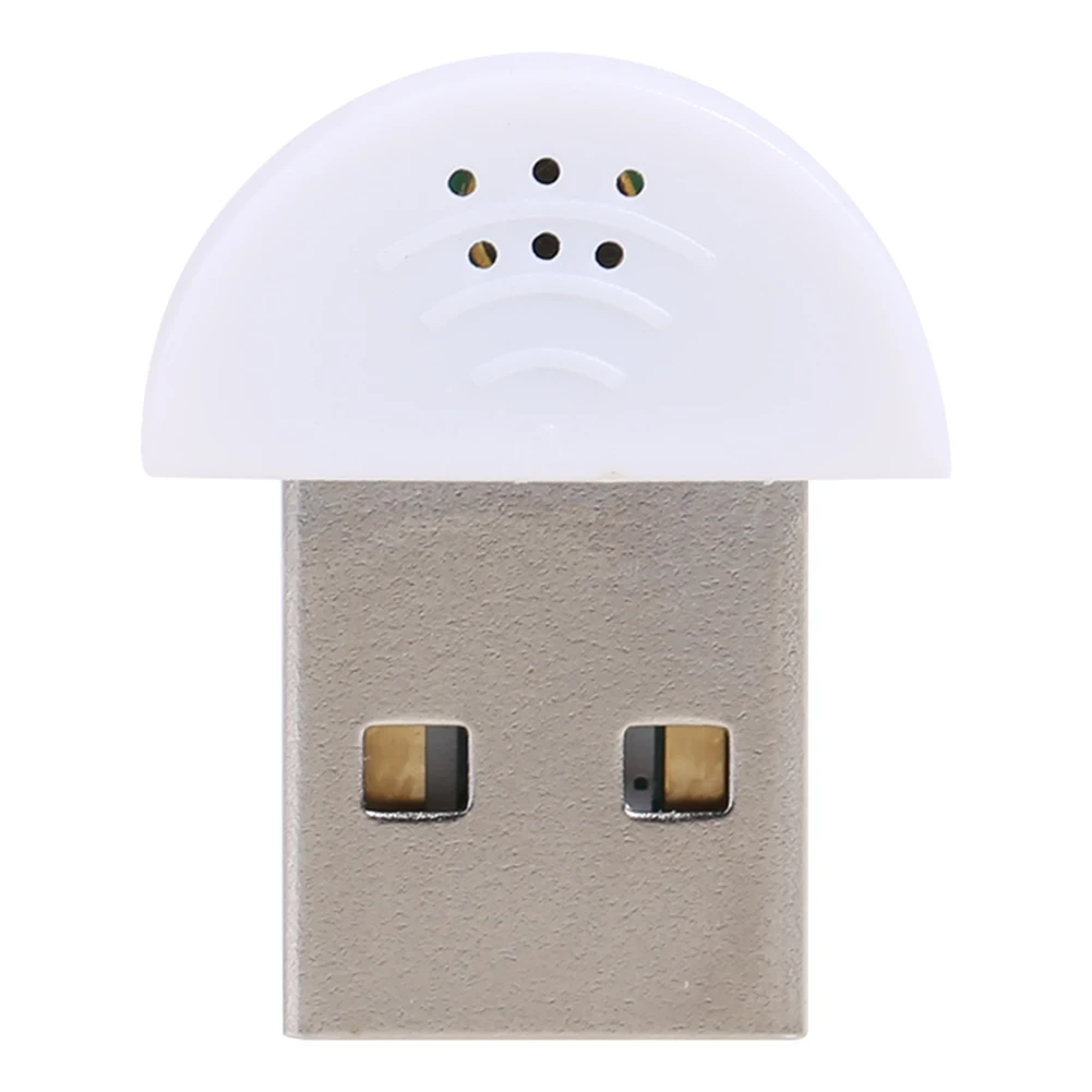 휴대용 스튜디오 스피치 미니 USB 마이크 오디오 어댑터, PC Mac용 USB 드라이버