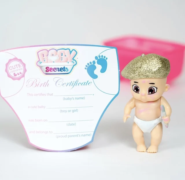 Original Baby Secrets Fruities Itzy Glitz Dolls for Girls Toy Surprise Sets for Dolls Collectible Figurines Action Figure Anime 3