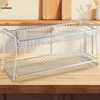 Leeseph Stainless Steel Storage Rack, Versatile Organizer for Countertops, Cabinets, and Pantry, Maximize Your Kitchen Space 1