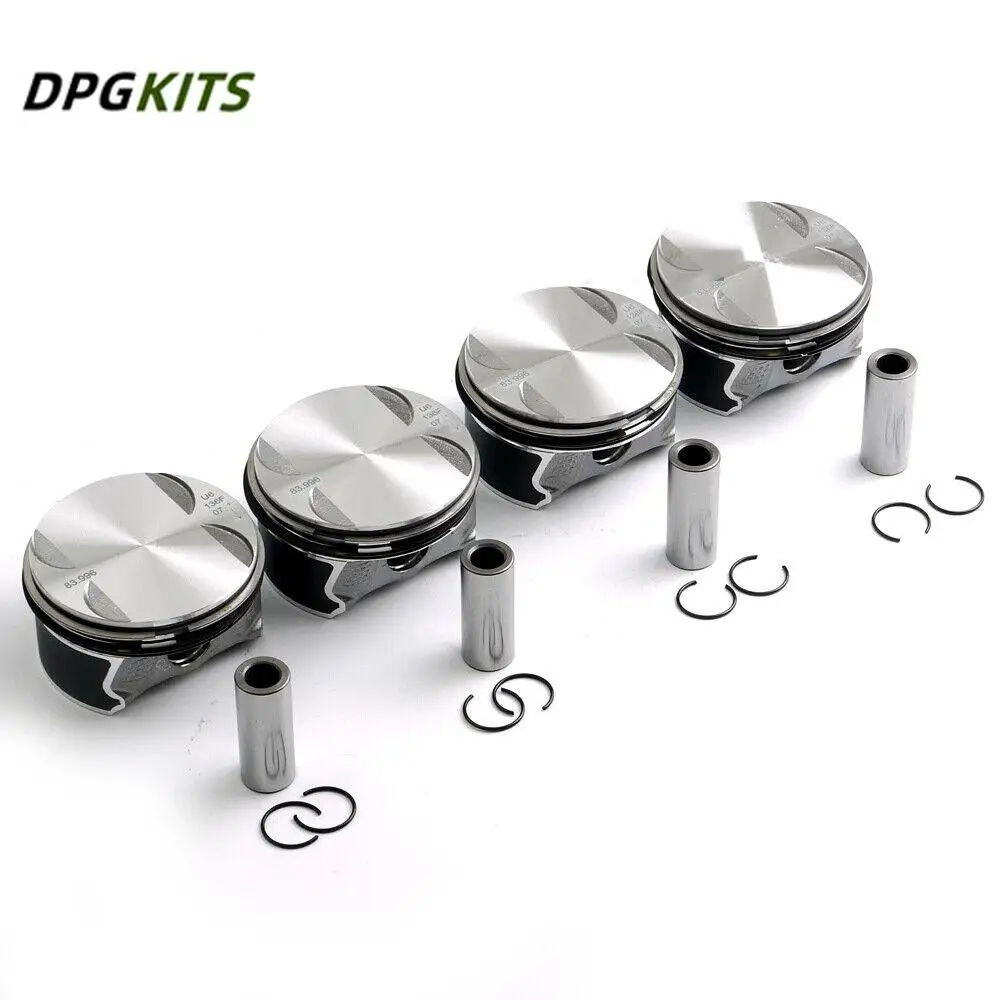 4pcs11257562451N46B20BPistonsRingsSetKS84mmForBMWE60E81118i
