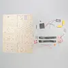 DIY Remote Control Tank Toys Wooden RC Tank Electronic Kids Handmade Building Educational Experimental Model Kit Puzzle 6
