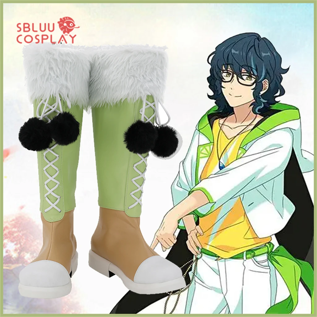 

Anime Ensemble Stars Tsumugi Aoba Cosplay Shoes Custom Made Boots