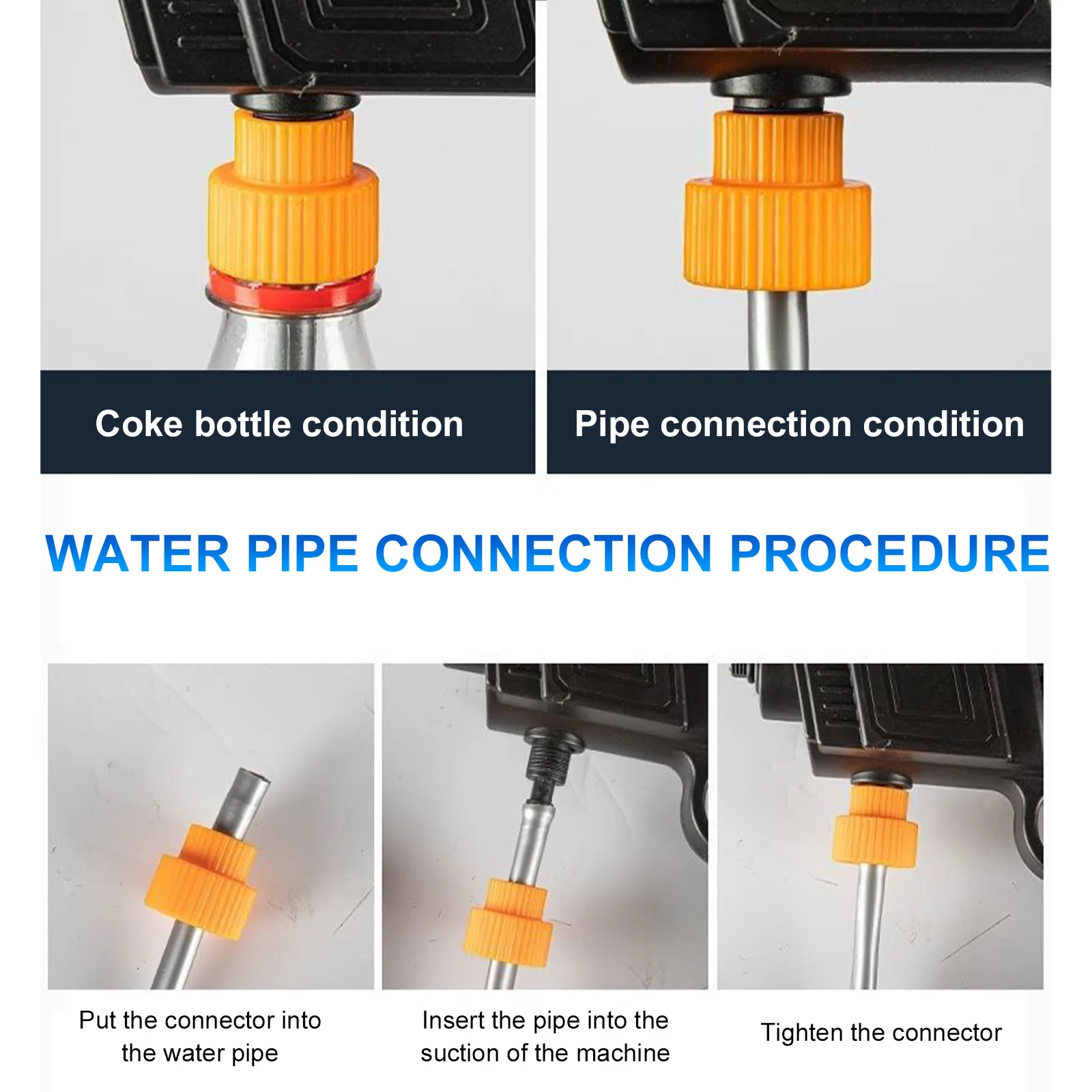 Spray modes demonstration