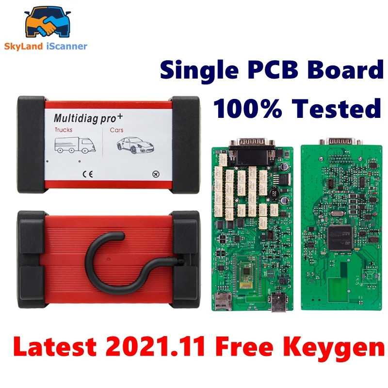 

Профессиональный новейший сканер V2021.11 V2020.23 Multidiag Pro + VD150 с одной печатной платой TCS Pro, считыватель кодов OBD2 для автомобилей/грузовиков