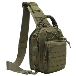 Tactical Sling Backpack: Versatile Crossbody Bag (Shoulder Bag Green)