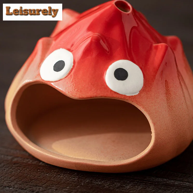 Little Fire God Fireplace Incense Holder Mist Smoking Steamers Incense Burners Aromatherapy Censer Chinese Tea Set Decoration