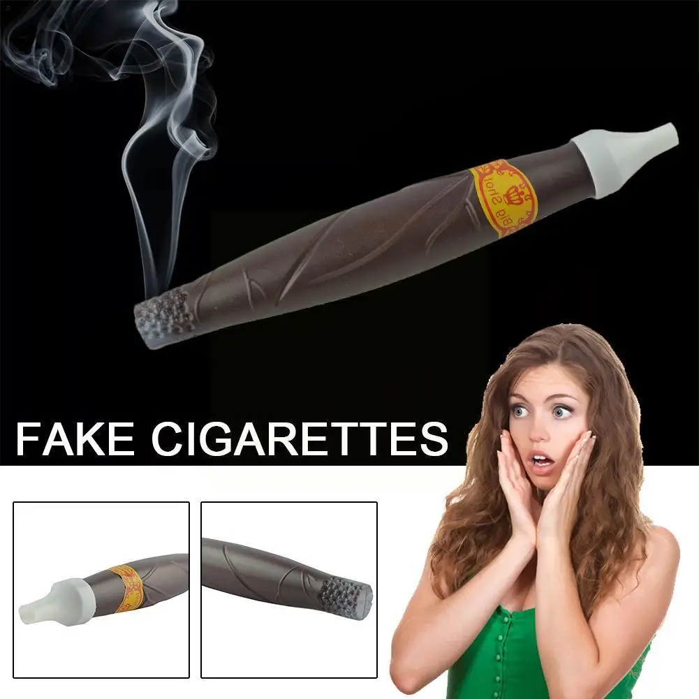 

2 Pieces Novelty April Fool's Day Fake Cigarette Game Boredom Relieve U2g2
