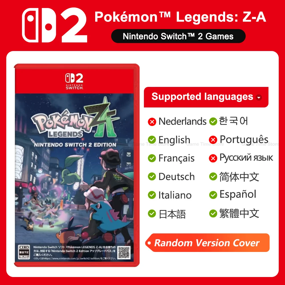 保証書付きNintendo Switch 2 Pokémon LEGENDS Nintendo Switch™ 2 + Pokémon™ Legends: Z-A – Nintendo Switch 2