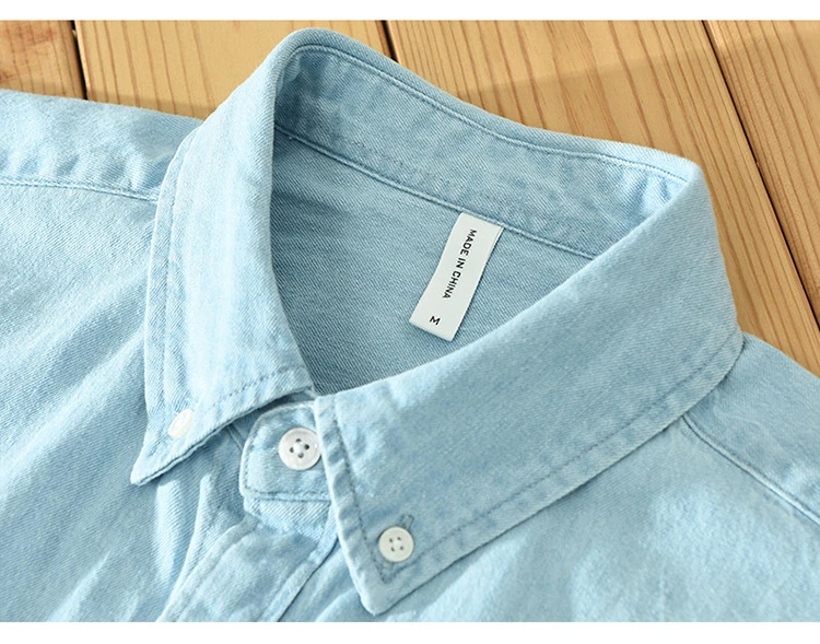 Men's Winter Shirt | Men's Denim Shirts | Long Sleeve Shirt