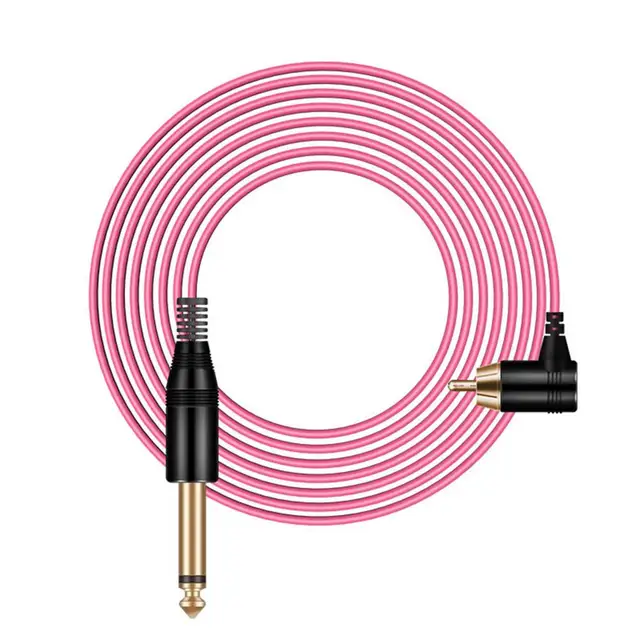 Professional Tattoo Wire Thick Long Lifespan Copper Tattoo Motor Machine Silicone Connection Cable