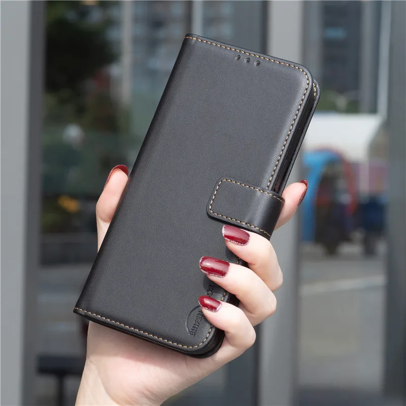 Magnetic Leather Wallet Flip Cover Case