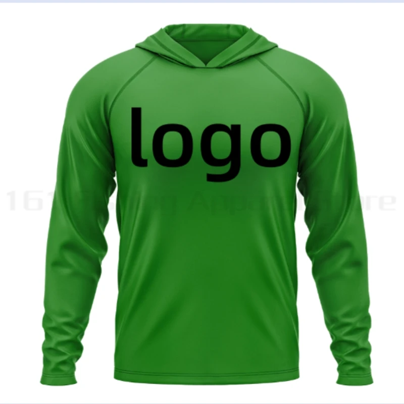 Description Picture 4 of itemPersonalized Customized Pattern Design Men Hooded Fishing Shirt Fishing Clothing Fishing T Shirt UV Protective Fishing Apparel
