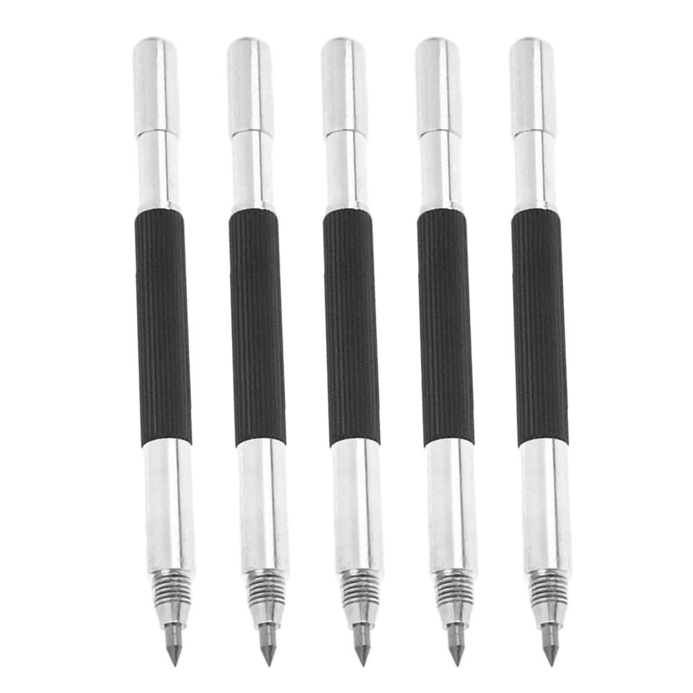 Scriber Pen Tool Steel Tip Double Ended Scribe Marker Scribing Pen Tungsten Carbide 13.7cm