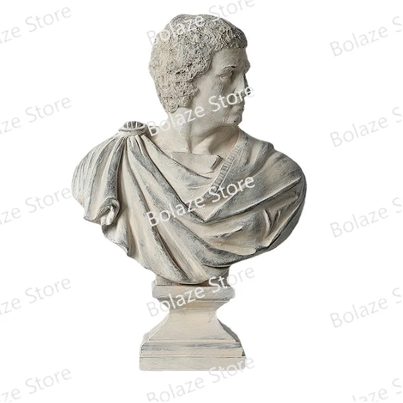 

Decorations, Gypsum Portrait Sculpture, Desktop Soft Decoration, Living Room, Model Room, Home Decoration