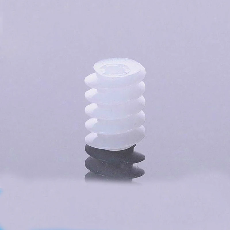 10pcs 6x6mm 0.5 Module Plastic Worm Gear For Motor Output Shaft Reduction Gearbox 2mm Hole