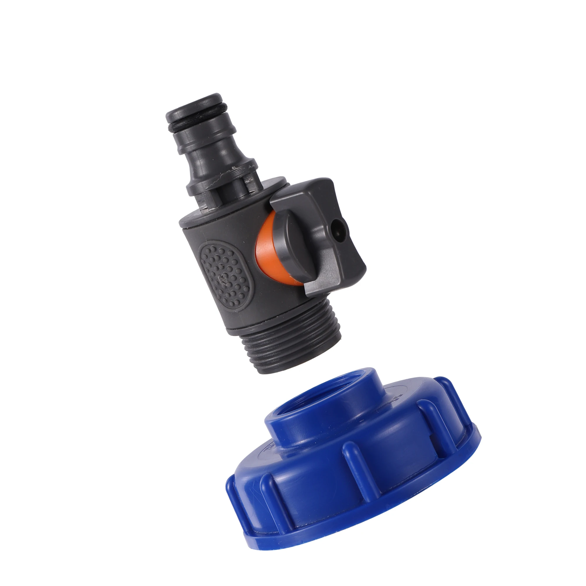 IBC Tank Tap Adapter S60 Coarse Thread Garden Quick Connect Faucet Alloy Replacement Valve Fitting Connect Replacement Garden water pipe connector faucets mixer taps