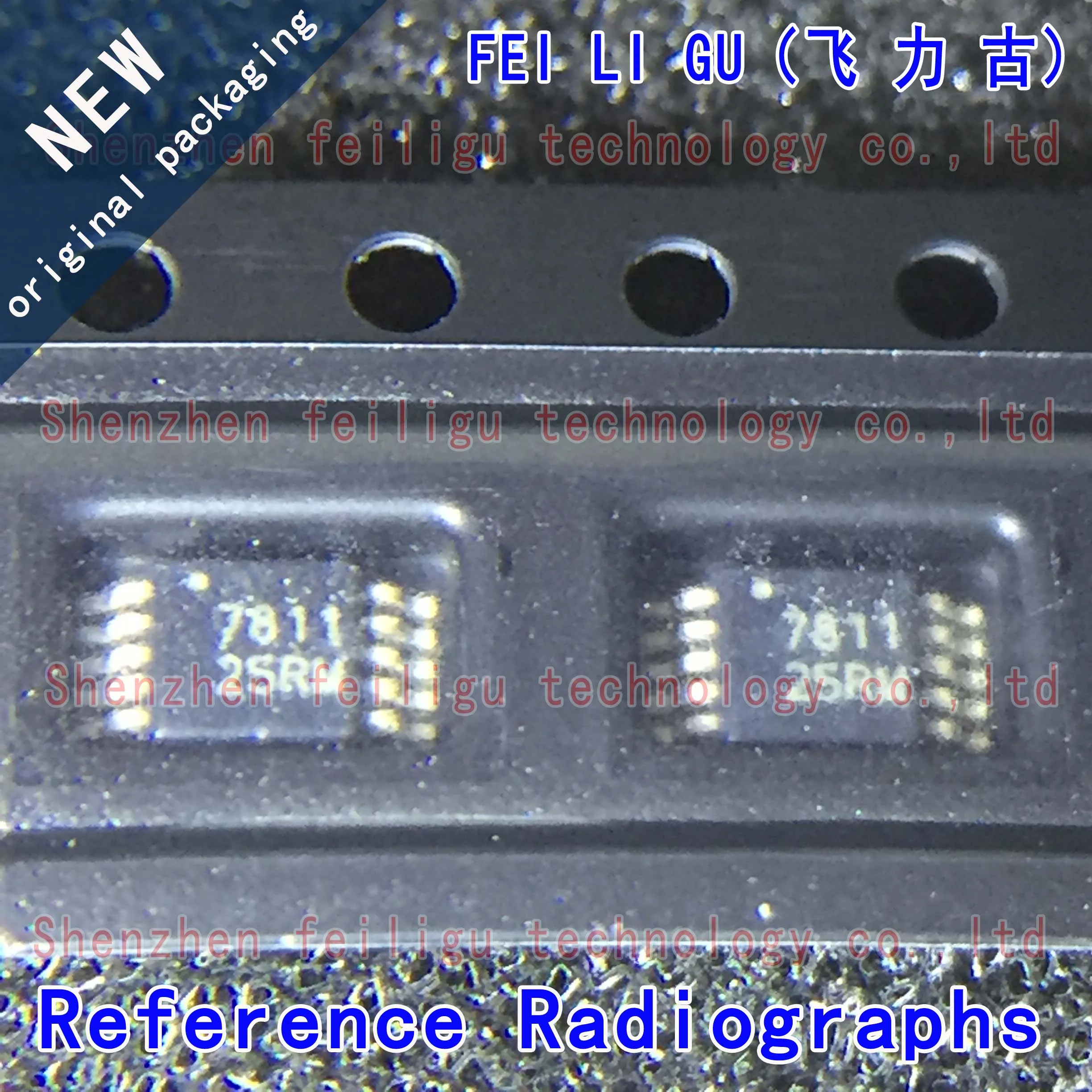 1~30PCS 100% New Original DAC7811IDGSR DAC7811IDGST DAC7811 Silkscreen:7811 Package:MSOP10 12-bit DAC Chip