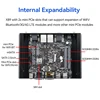 XCY X89 Industrial IPC Fanless Mini PC Intel i7-1165G7 6x COM RS232 RS485 2x Mini PCIe WiFi SIM 4G LTE CAN-Bus Windows Linux 5
